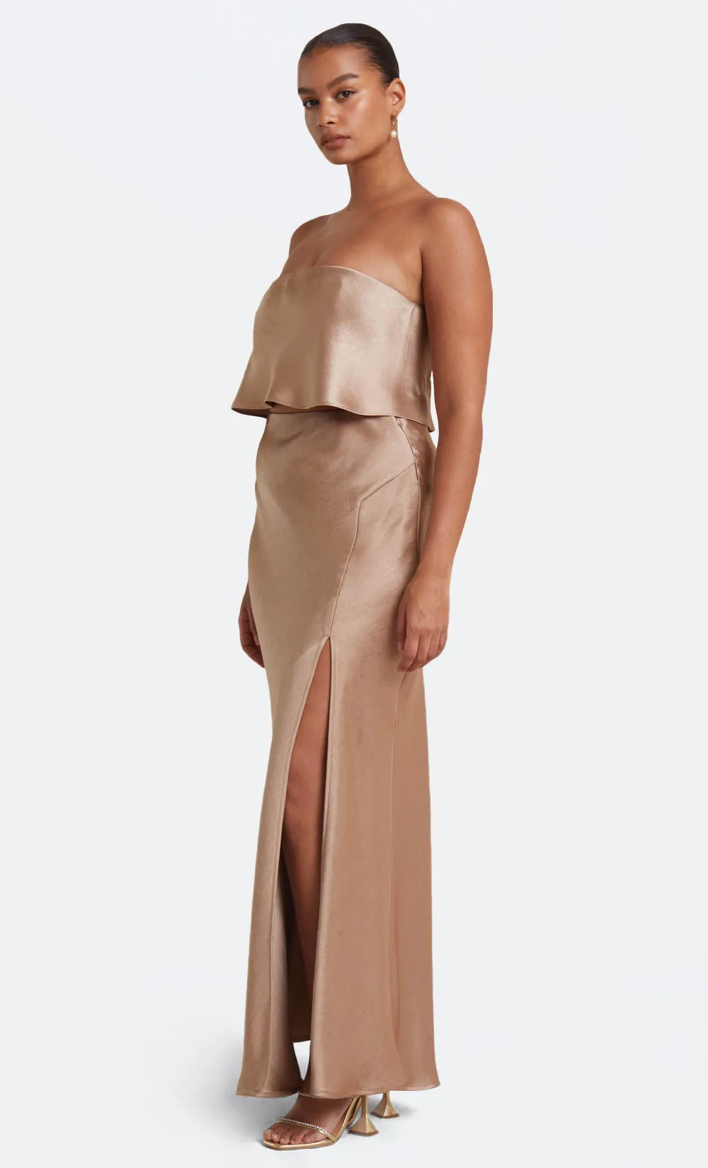 THE DREAMER STRAPLESS TOP - GOLDEN sold by bec + bridge product image thumbnail 3
