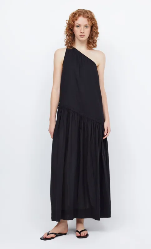 PALMER ASYM MAXI DRESS - BLACK sold by bec + bridge