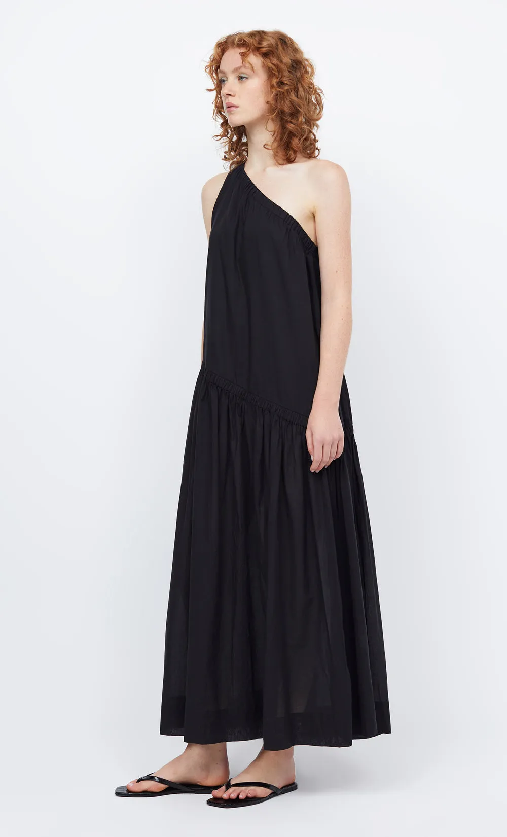 PALMER ASYM MAXI DRESS - BLACK sold by bec + bridge product image thumbnail 4