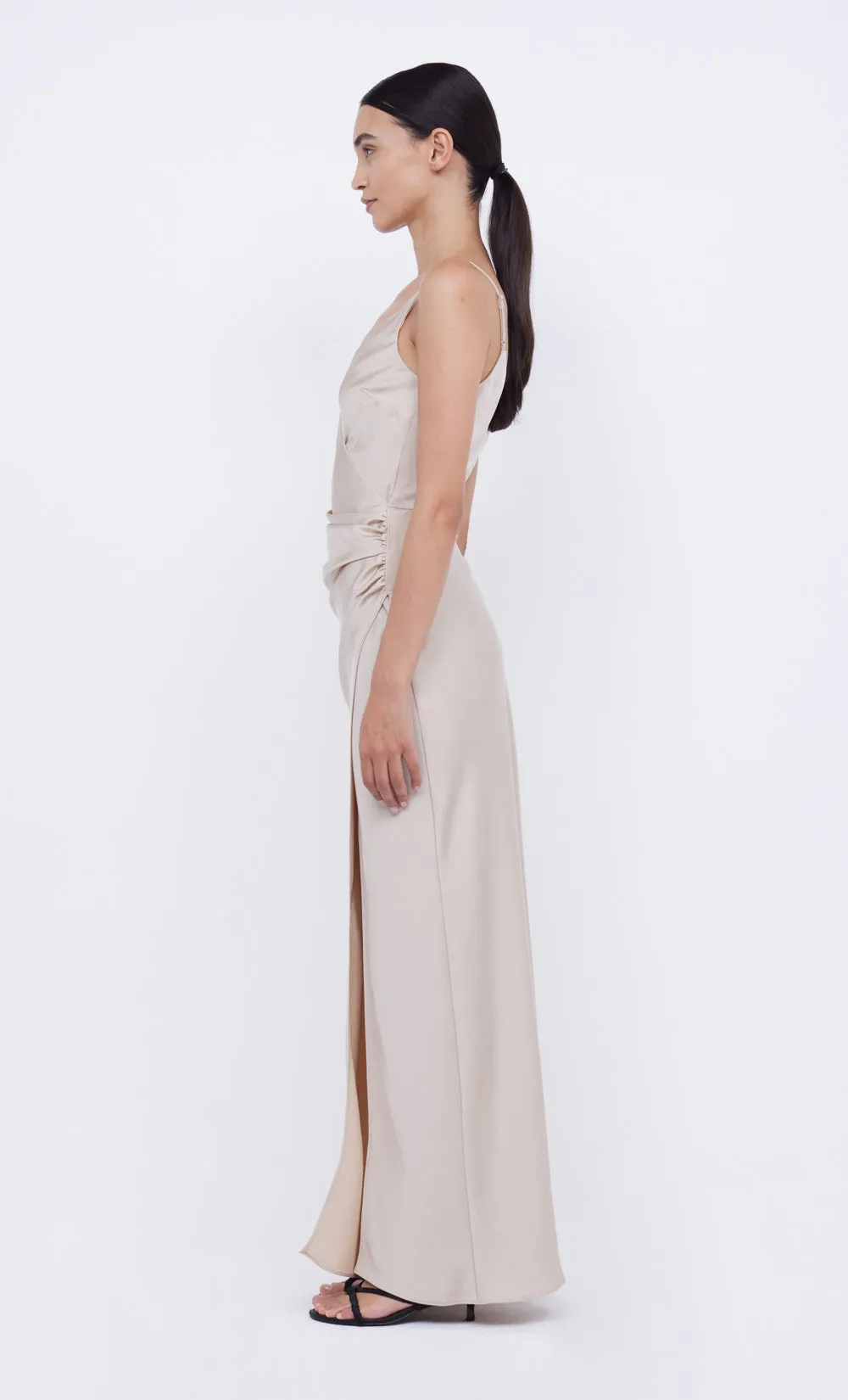 ETERNITY V MAXI DRESS - SAND sold by bec + bridge product image thumbnail 3