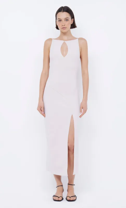 MARIELLE SPLIT DRESS - VANILLA BEAN sold by bec + bridge