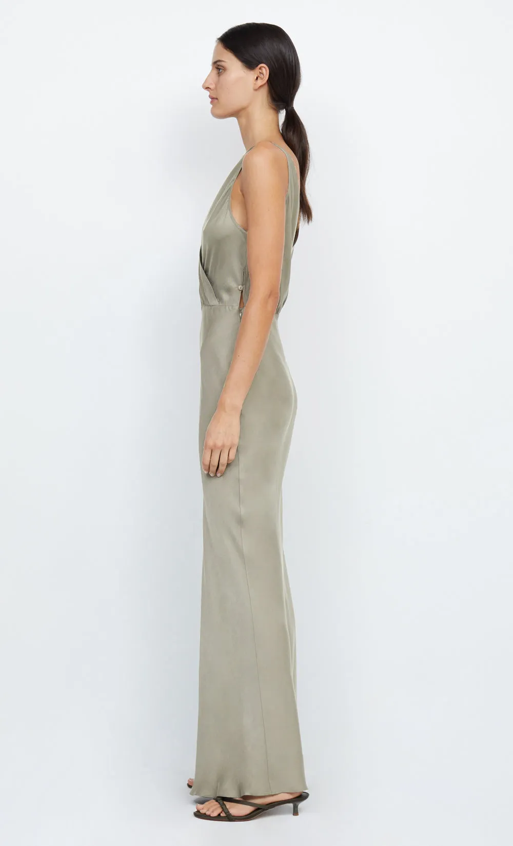 ADORE V MAXI DRESS - SAGE sold by bec + bridge product image thumbnail 4