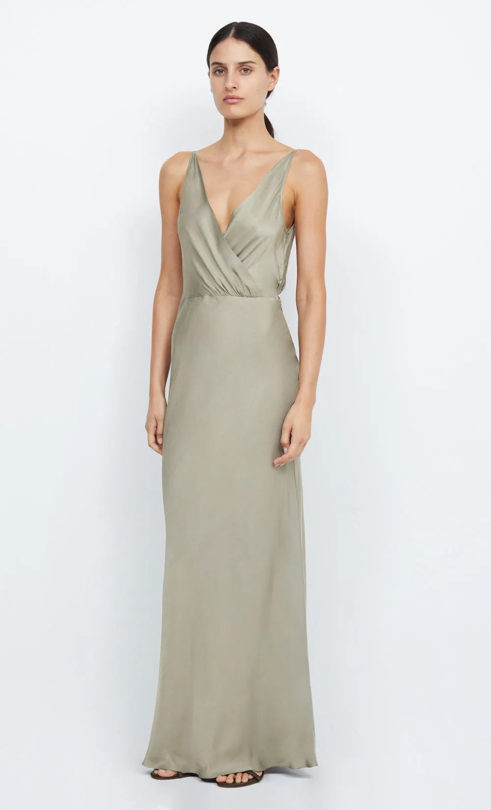 ADORE V MAXI DRESS - SAGE sold by bec + bridge product image thumbnail 3