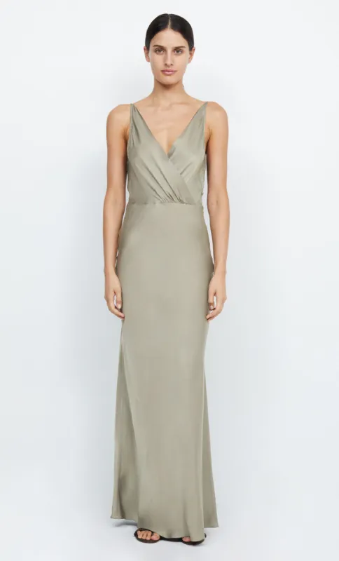 ADORE V MAXI DRESS - SAGE sold by bec + bridge