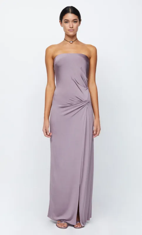 PETRA STRAPLESS MAXI DRESS - MAUVE sold by bec + bridge