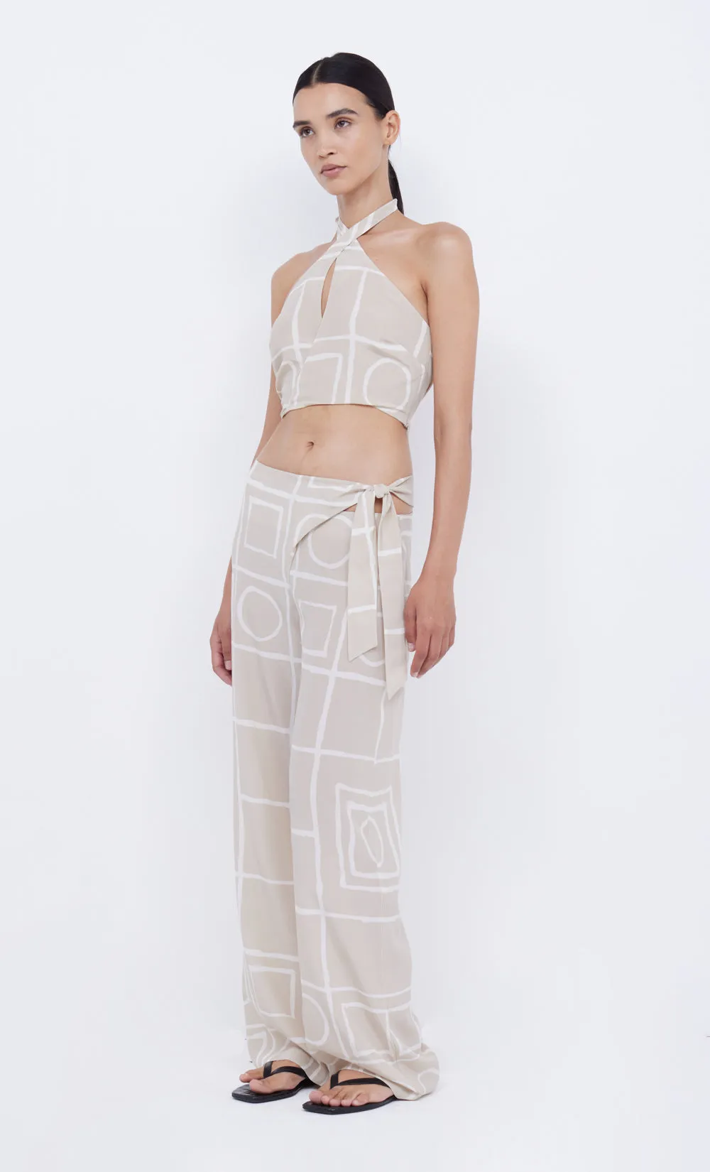 SALMA HALTER TOP - CHECKERS sold by bec + bridge product image thumbnail 3