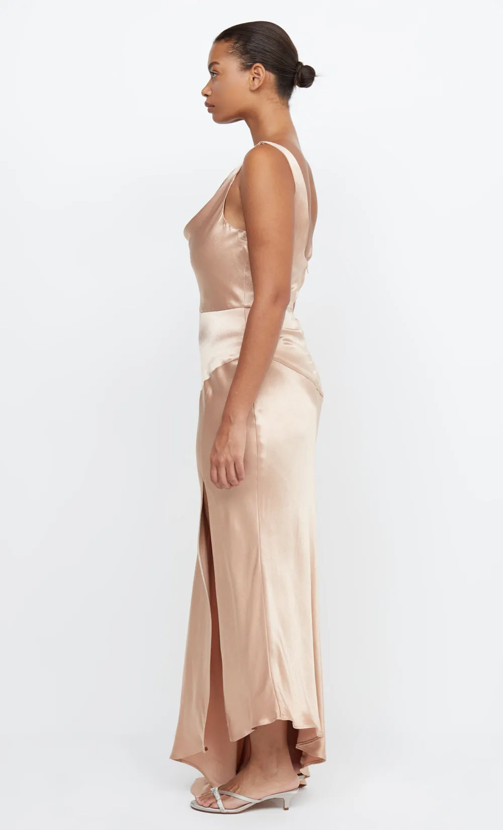 MOON DANCE COWL DRESS - ROSE GOLD sold by bec + bridge product image thumbnail 5