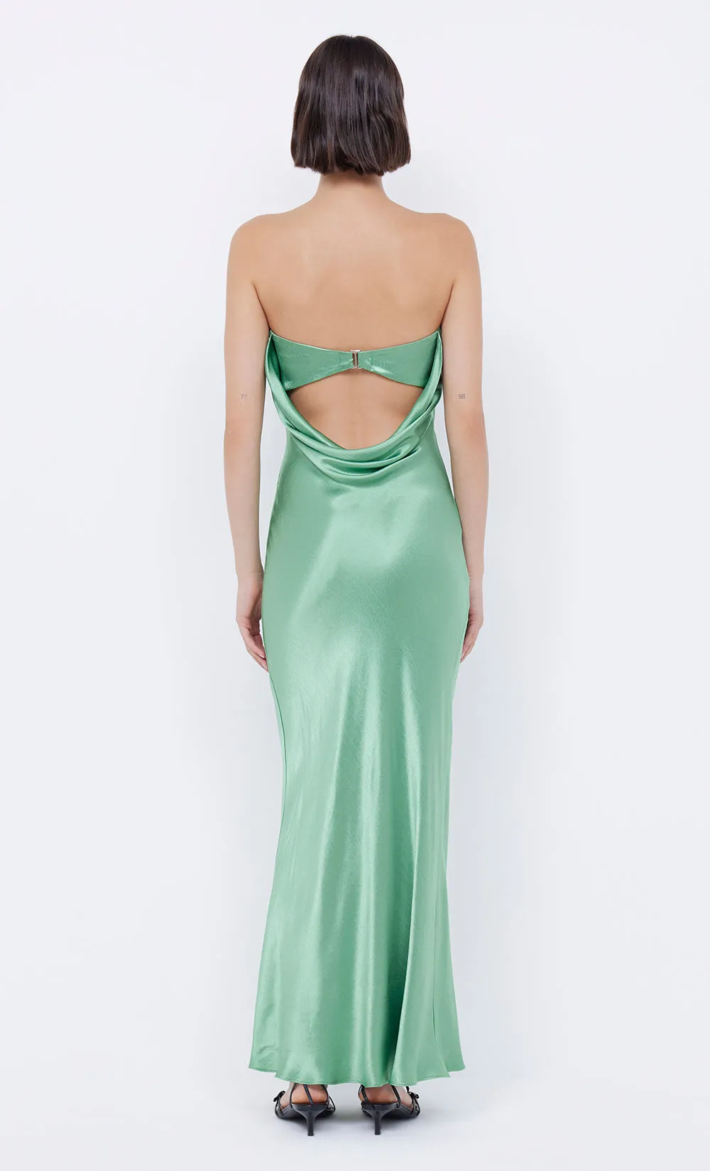 MOON DANCE STRAPLESS DRESS - GREEN APPLE sold by bec + bridge product image thumbnail 2