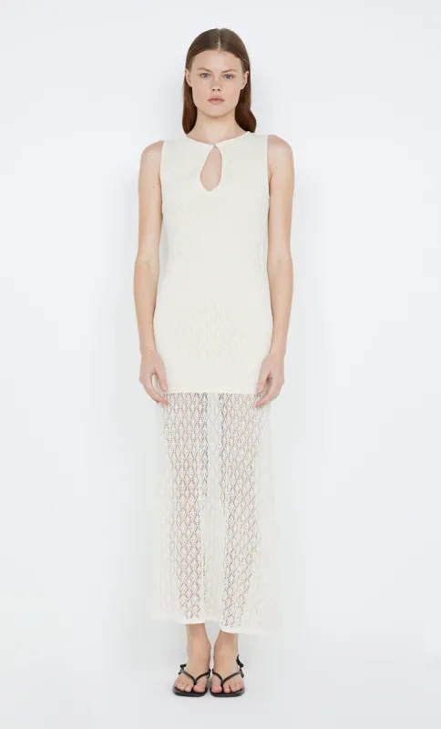 AURORA KEYHOLE DRESS - IVORY sold by bec + bridge