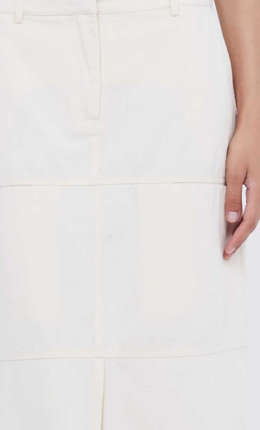 PHOENIX MAXI SKIRT - CREAM/BLACK sold by bec + bridge product image thumbnail 5