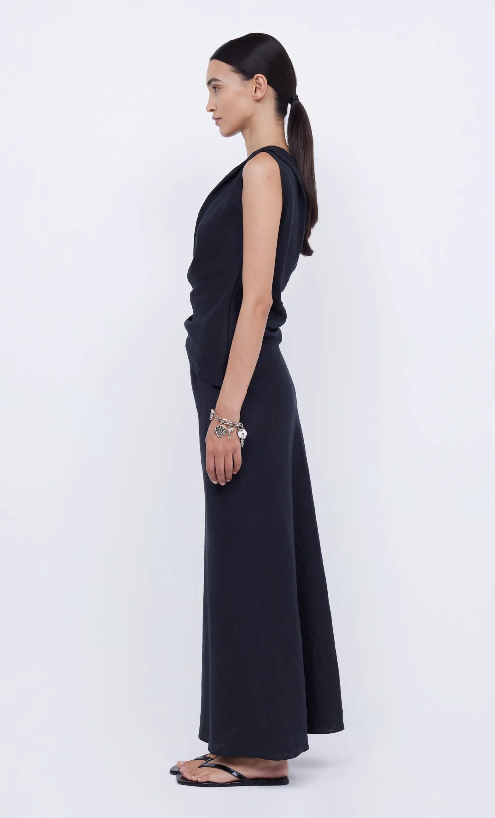 LARA MAXI SKIRT - BLACK sold by bec + bridge product image thumbnail 3