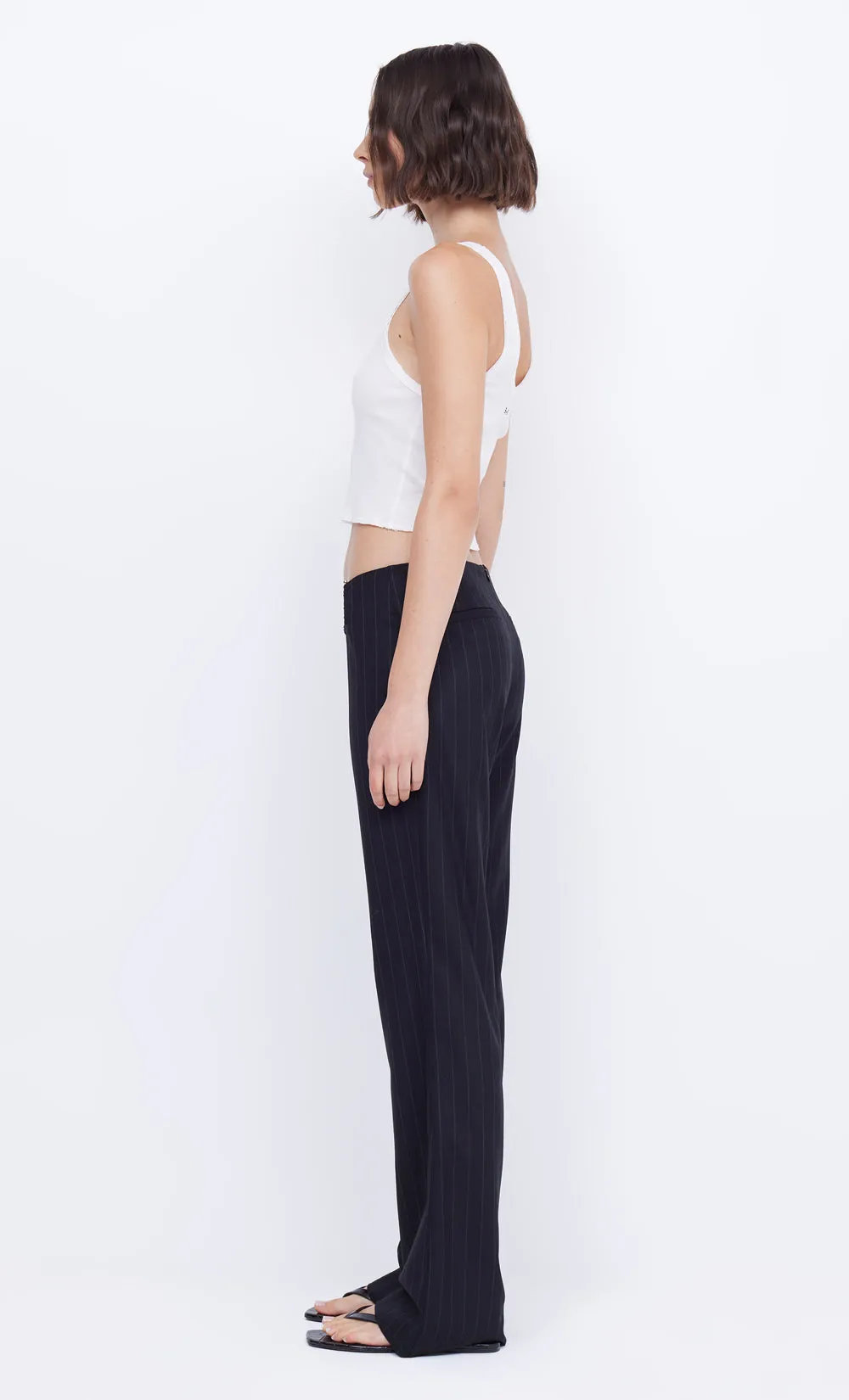 BELINDA PANT - CHARCOAL/SILVER sold by bec + bridge product image thumbnail 4