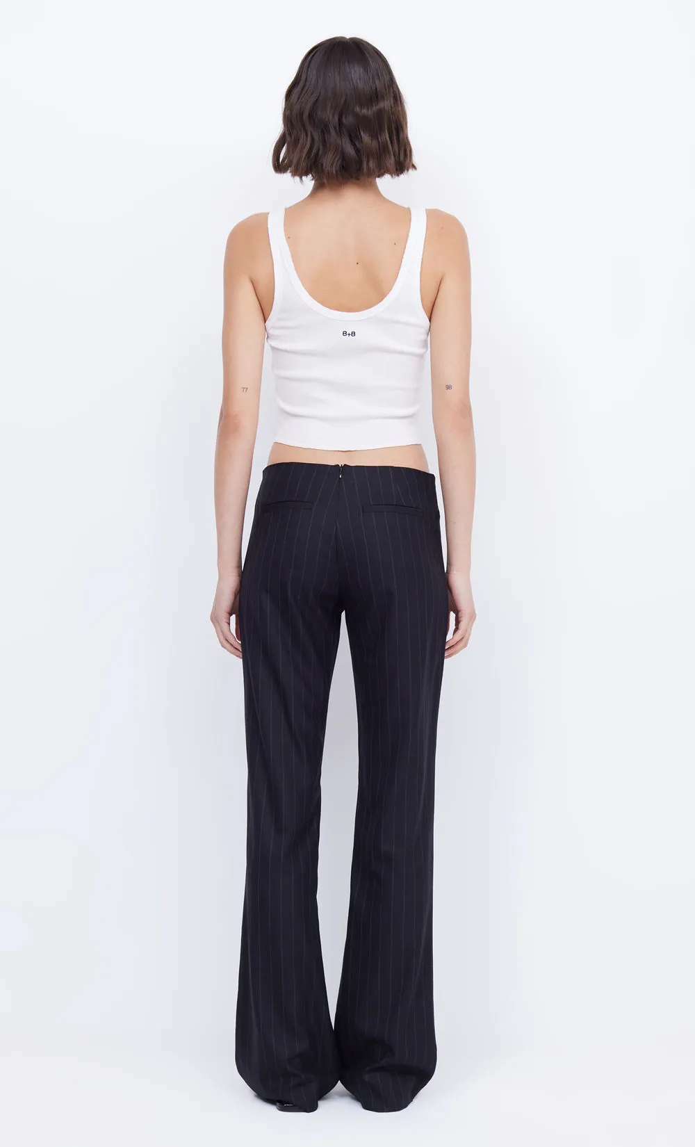 BELINDA PANT - CHARCOAL/SILVER sold by bec + bridge product image thumbnail 5