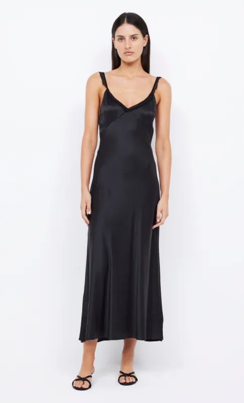 ARCHER MIDI DRESS - BLACK sold by bec + bridge