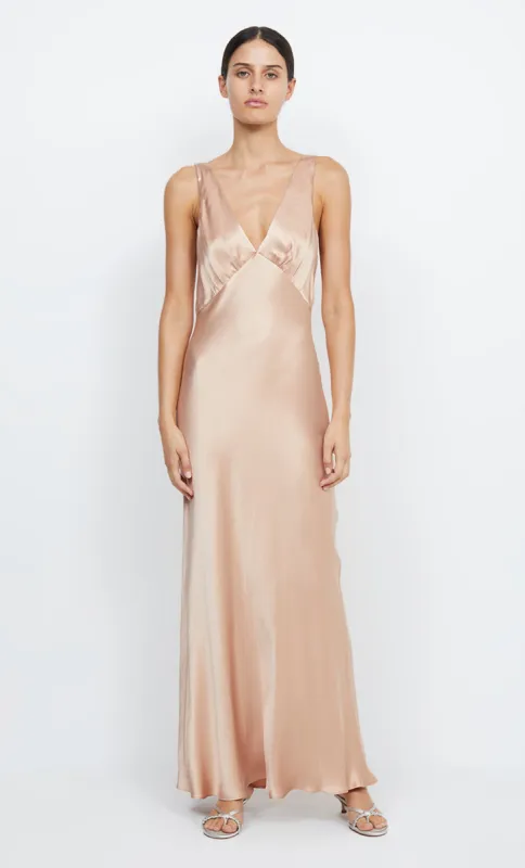 MOON DANCE VERONA DRESS - ROSE GOLD sold by bec + bridge