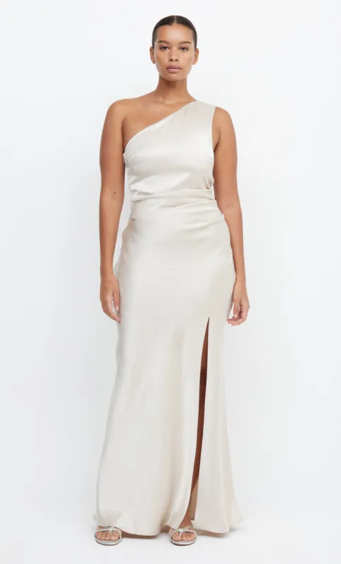 THE DREAMER ASYM DRESS - SAND sold by bec + bridge