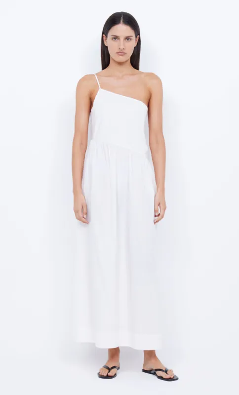 LENNOX ONE SHOULDER MAXI - IVORY sold by bec + bridge