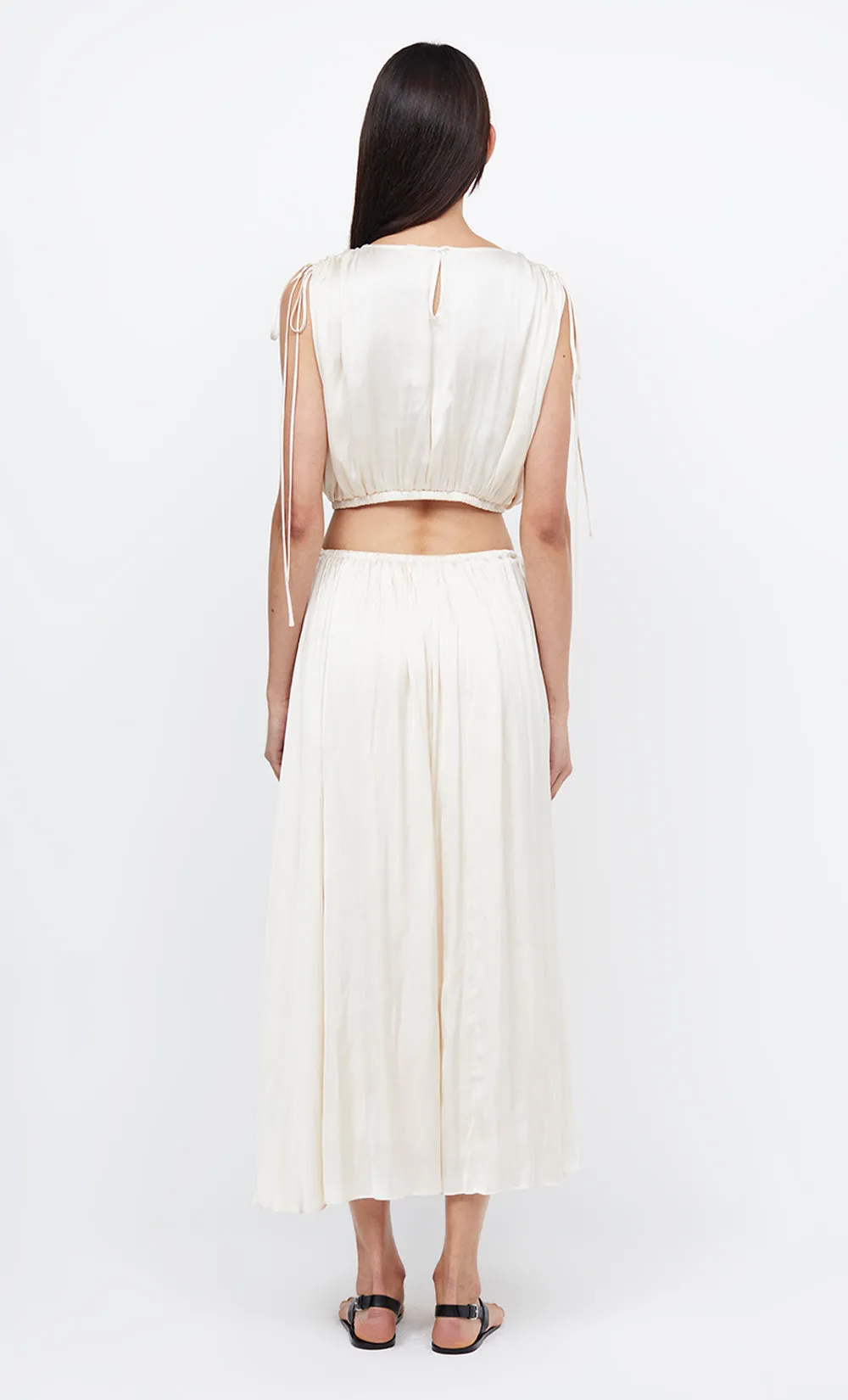 PARADISE CROPPED TOP - IVORY sold by bec + bridge product image thumbnail 2