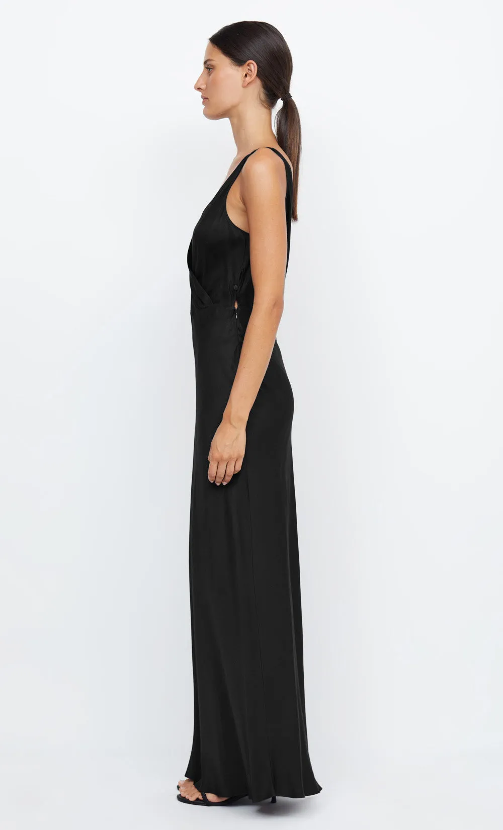 ADORE V MAXI DRESS - BLACK sold by bec + bridge product image thumbnail 4
