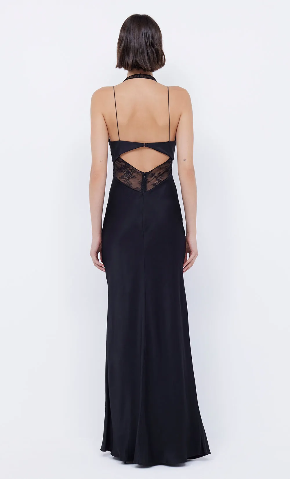 LIV HALTER MAXI DRESS - BLACK sold by bec + bridge product image thumbnail 2