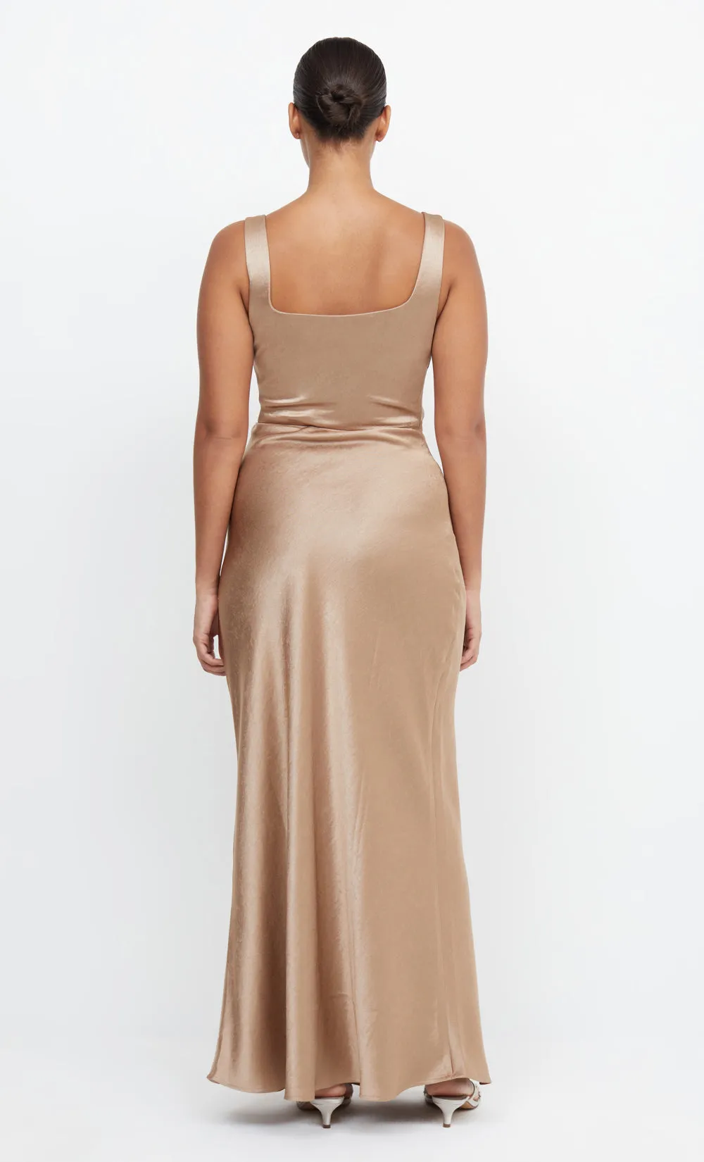 THE DREAMER SQUARE NECK DRESS - GOLDEN sold by bec + bridge product image thumbnail 3