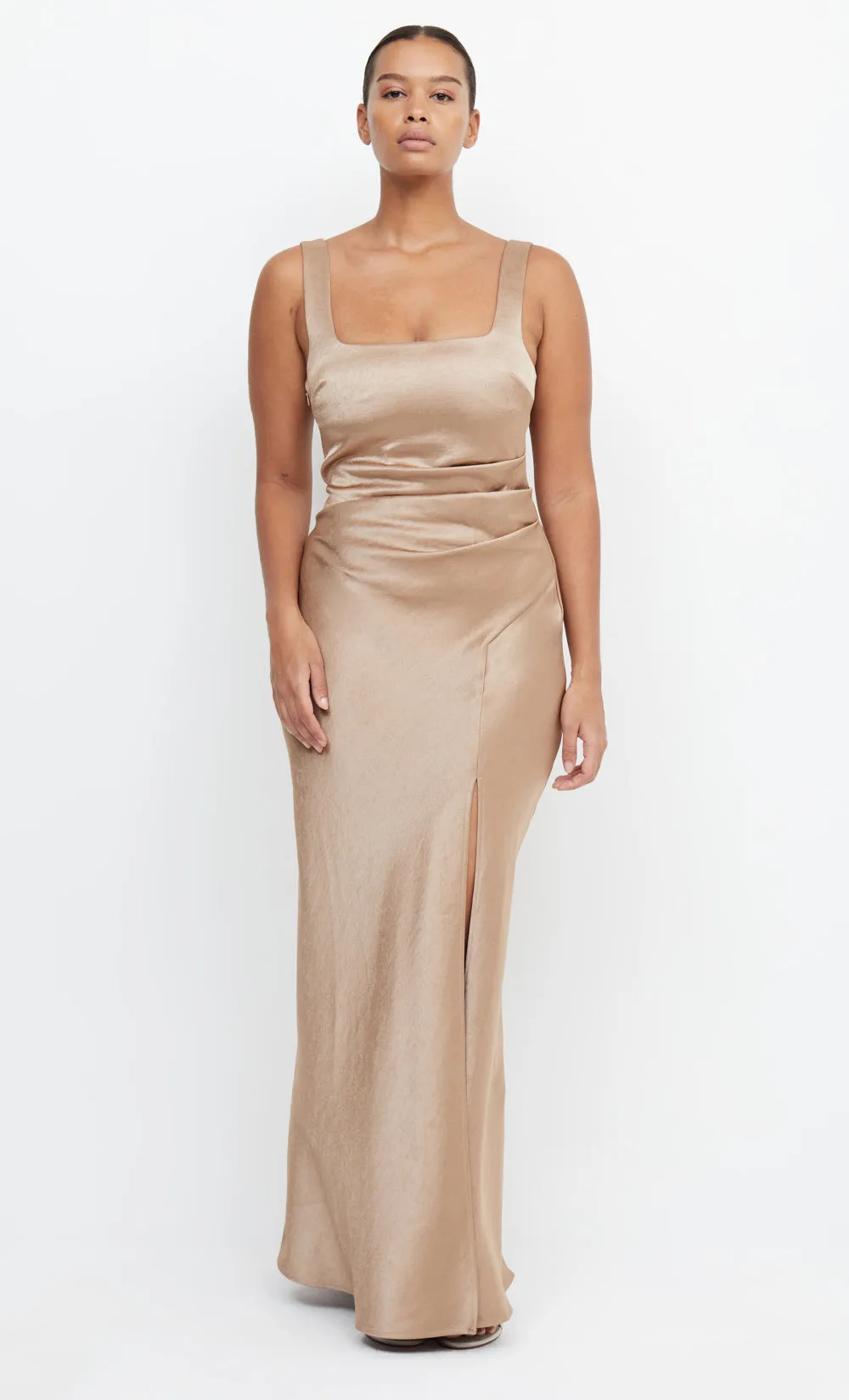THE DREAMER SQUARE NECK DRESS - GOLDEN sold by bec + bridge product image thumbnail 2