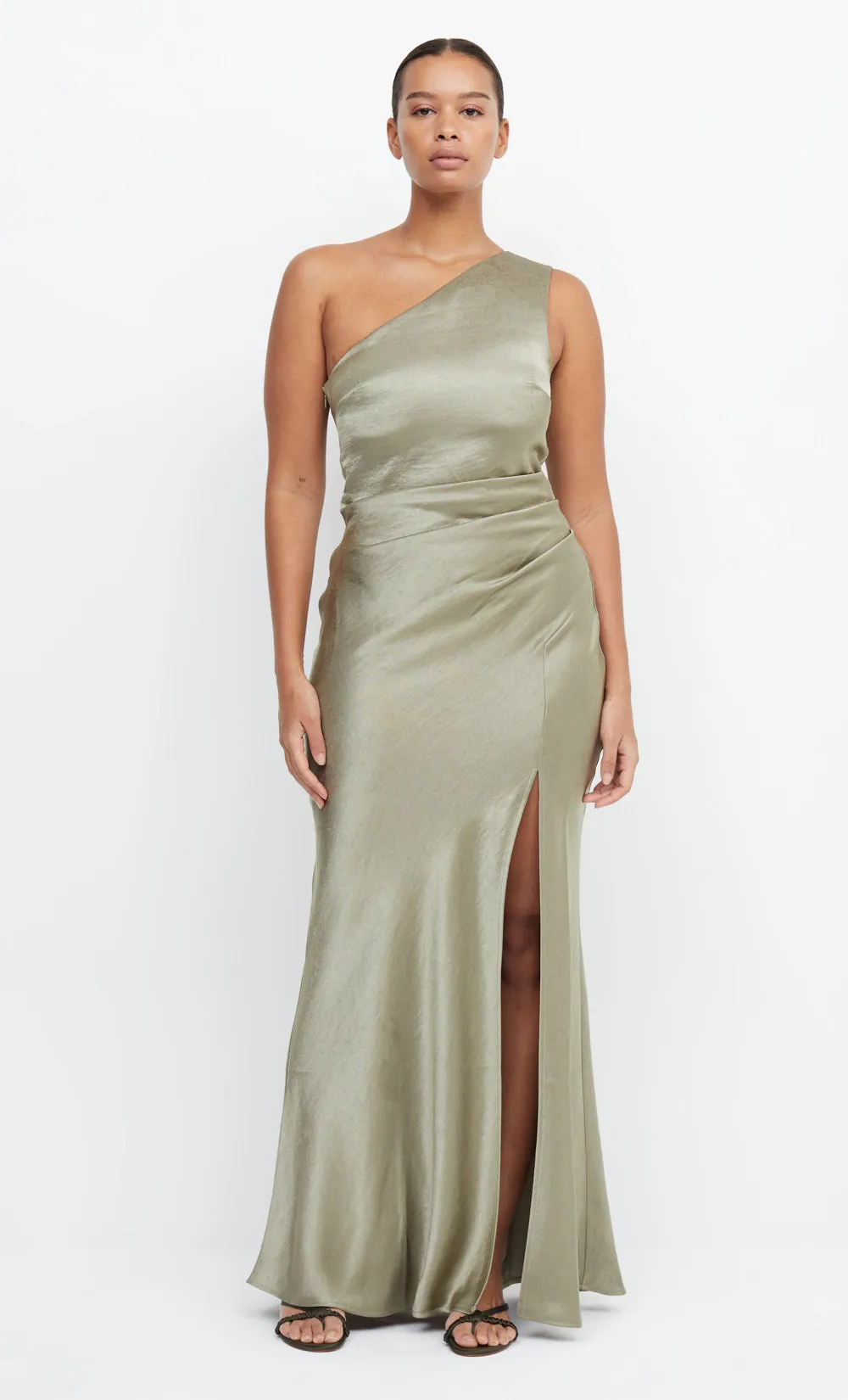 THE DREAMER ASYM DRESS - SAGE sold by bec + bridge product image thumbnail 2