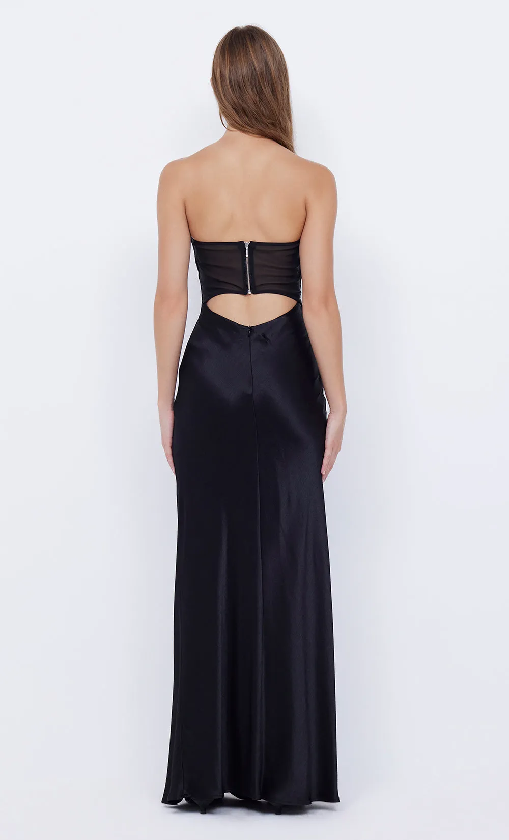 HALLE STRAPLESS DRESS - BLACK sold by bec + bridge product image thumbnail 3