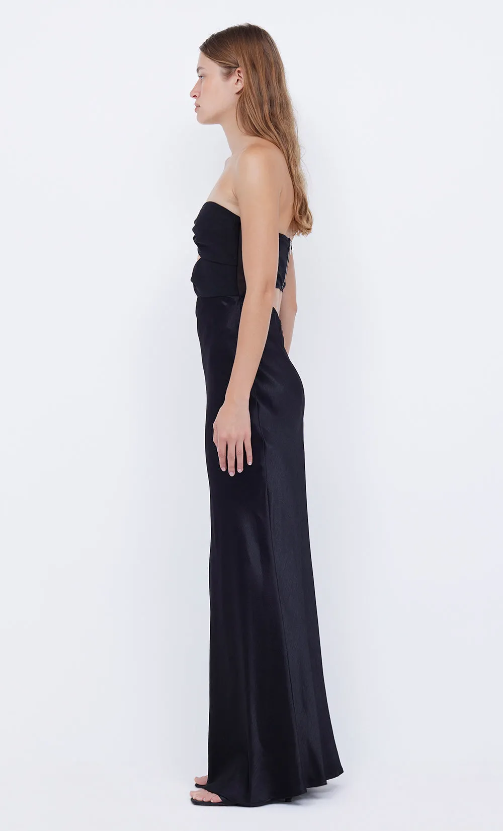 HALLE STRAPLESS DRESS - BLACK sold by bec + bridge product image thumbnail 5