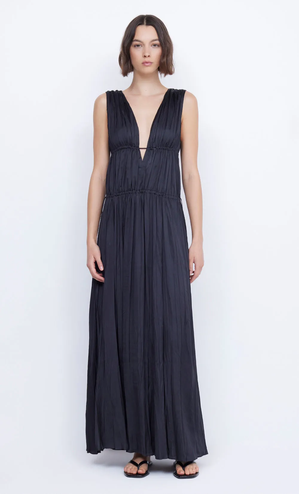 LOUANN MAXI DRESS - BLACK sold by bec + bridge