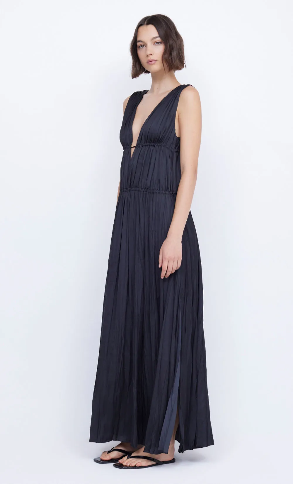 LOUANN MAXI DRESS - BLACK sold by bec + bridge product image thumbnail 4