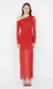 FAE ASYM LONG SLEEVE DRESS - ROUGE sold by bec + bridge