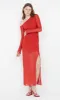 FAE ASYM LONG SLEEVE DRESS - ROUGE sold by bec + bridge