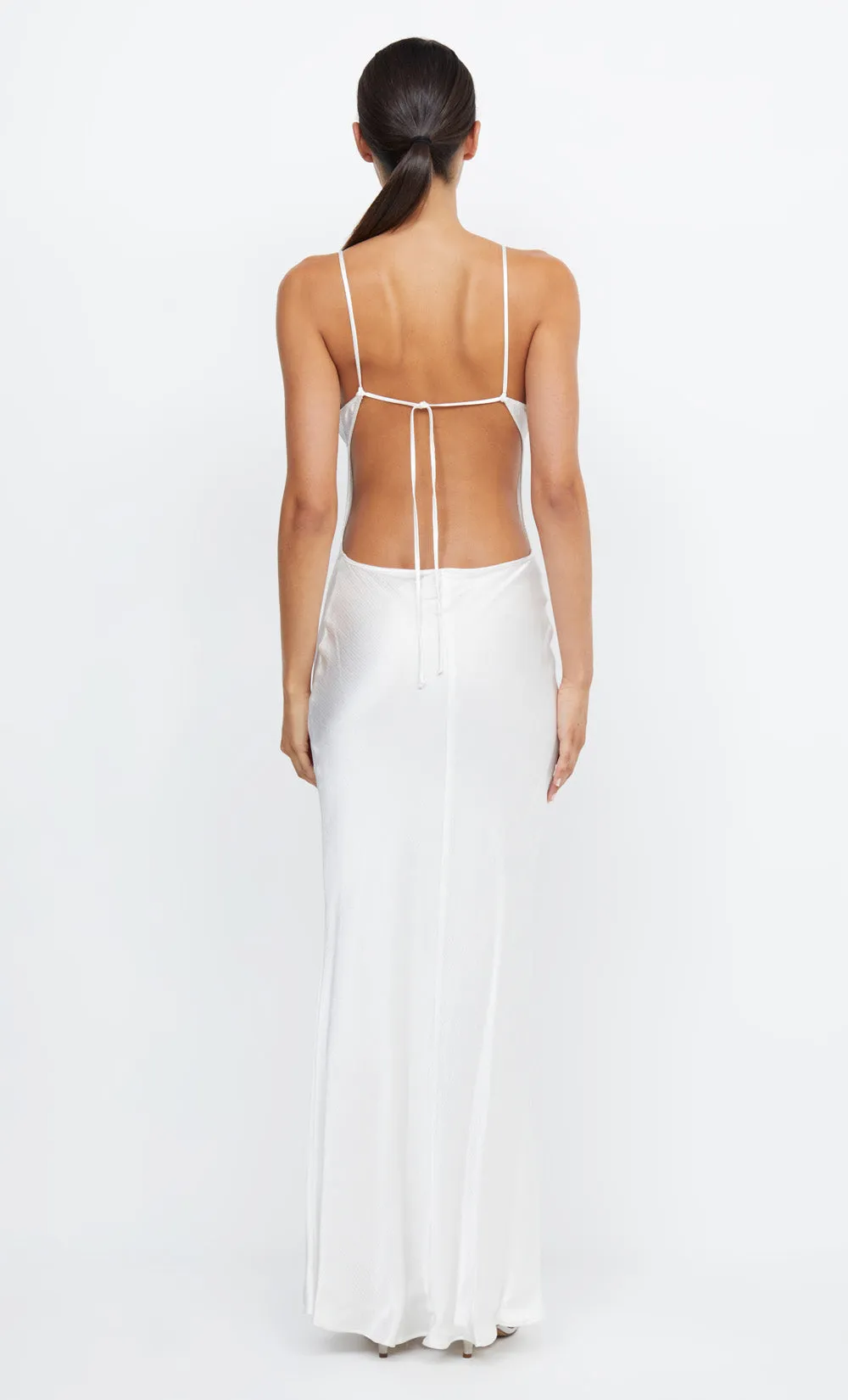 CEDAR CITY MAXI DRESS - IVORY/IVORY sold by bec + bridge product image thumbnail 2