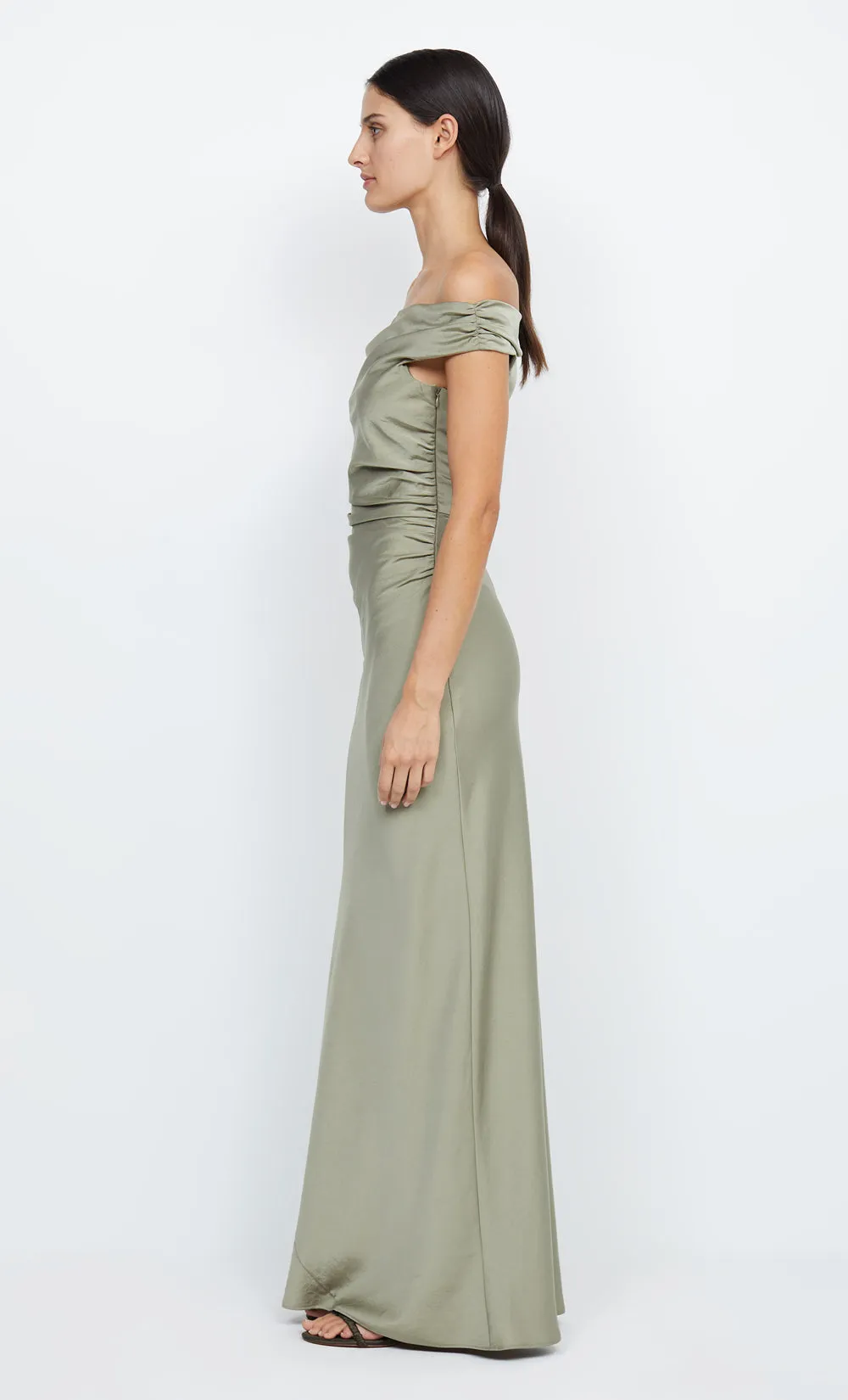 ETERNITY OFF SHOULDER MAXI - SAGE sold by bec + bridge product image thumbnail 5