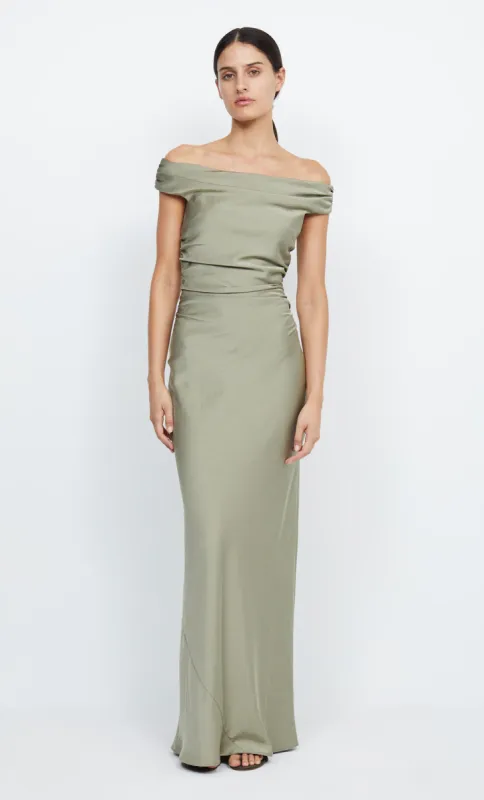 ETERNITY OFF SHOULDER MAXI - SAGE sold by bec + bridge