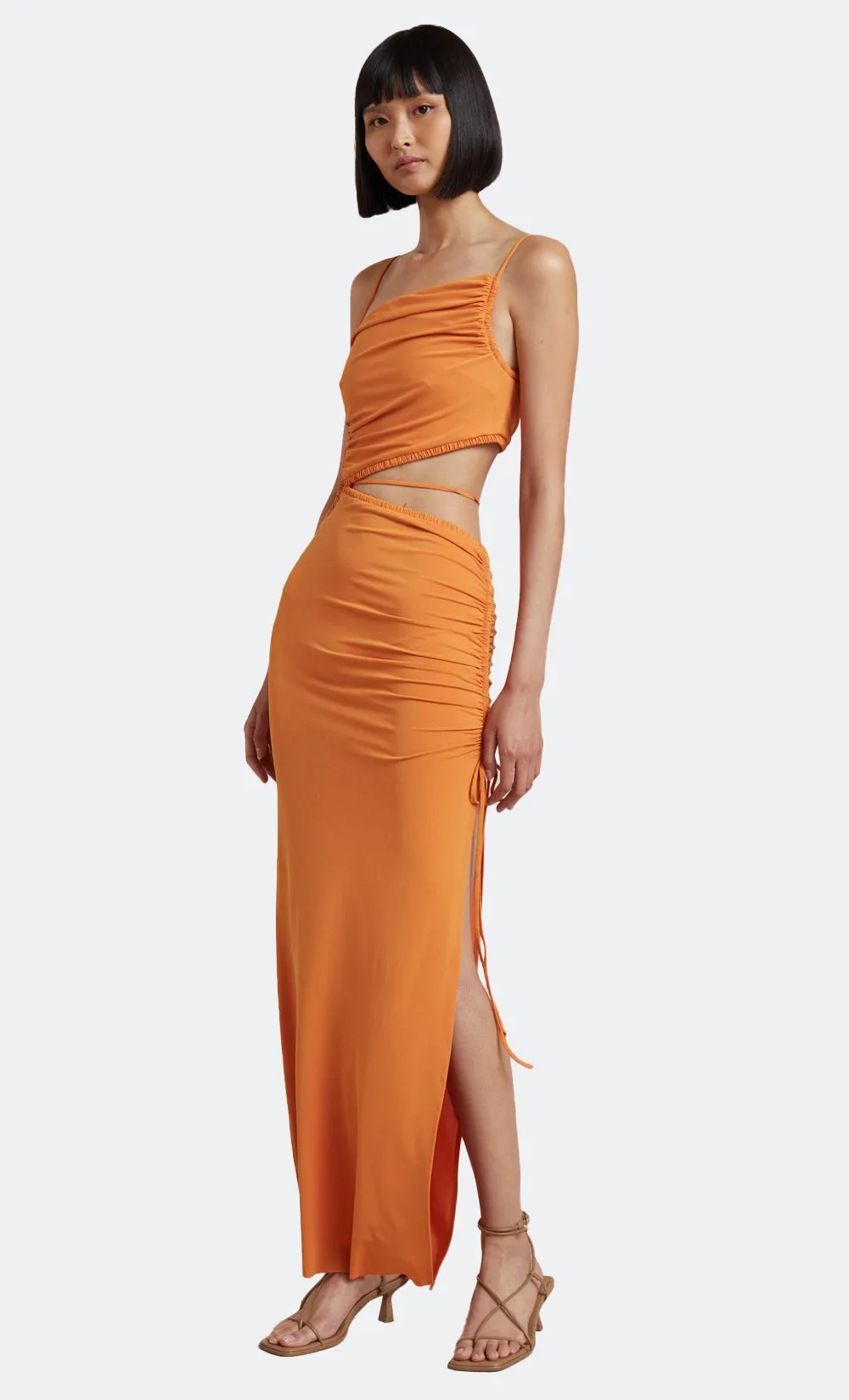 DILKON MAXI DRESS - SPICED ORANGE sold by bec + bridge product image thumbnail 3