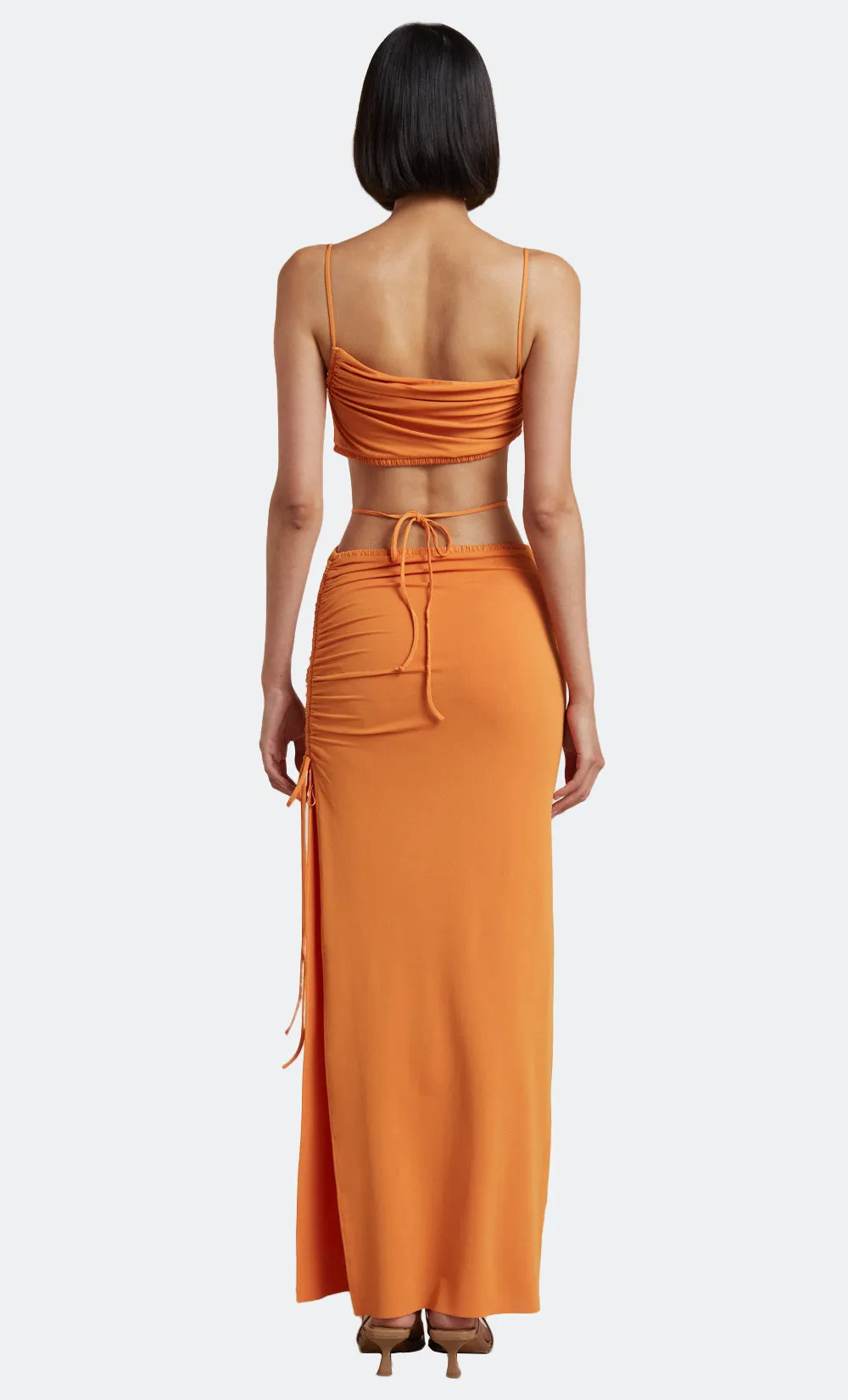 DILKON MAXI DRESS - SPICED ORANGE sold by bec + bridge product image thumbnail 2