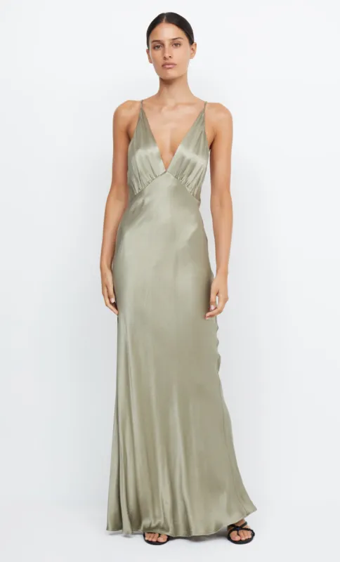 MOON DANCE V MAXI DRESS - SAGE sold by bec + bridge