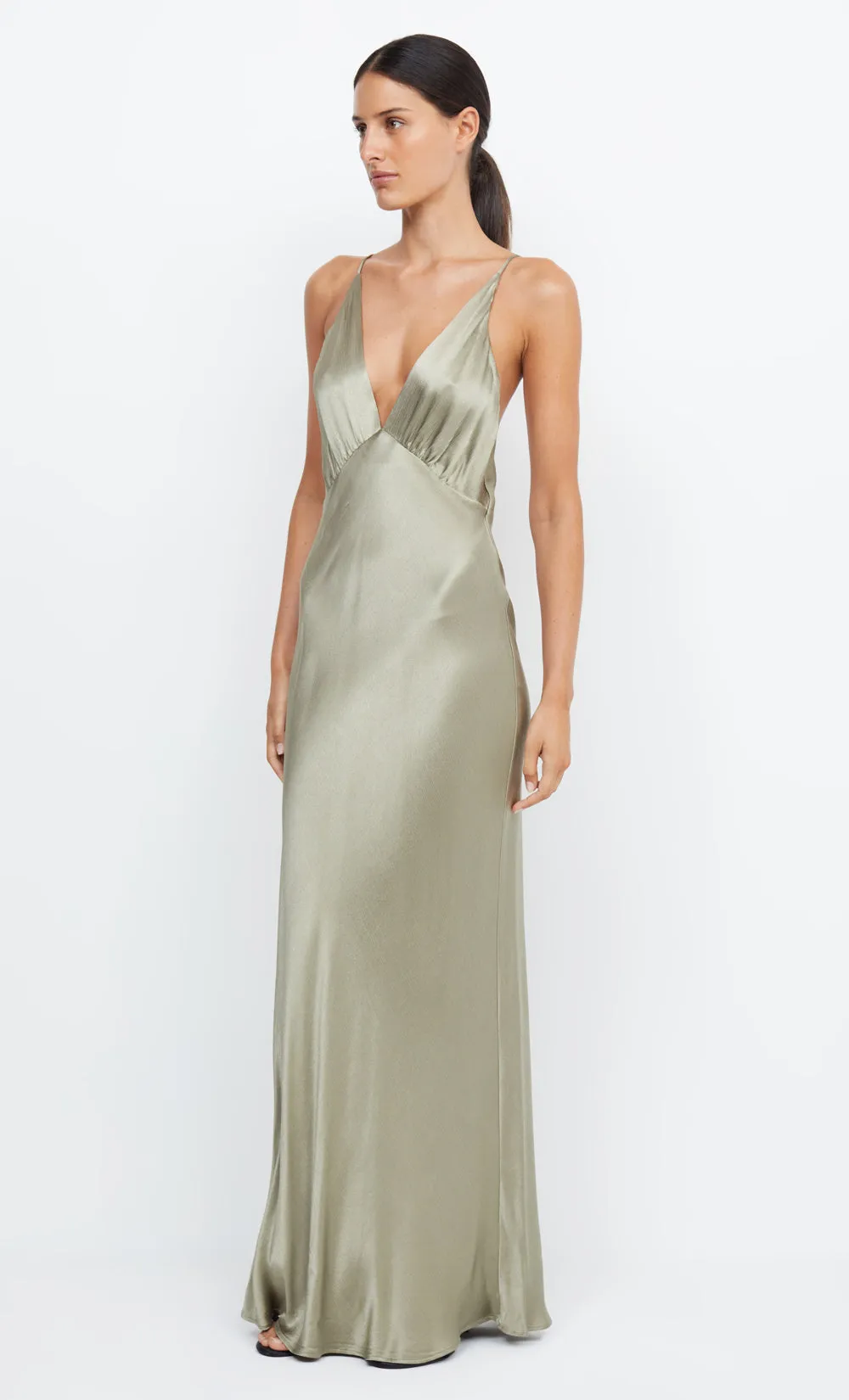 MOON DANCE V MAXI DRESS - SAGE sold by bec + bridge product image thumbnail 4