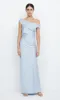 ETERNITY OFF SHOULDER MAXI - DUSTY BLUE sold by bec + bridge