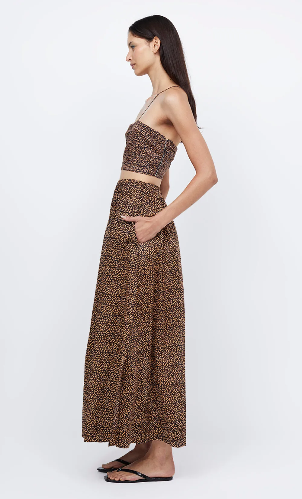 CAPRI ASYM CROP TOP - BELLA DONNA sold by bec + bridge product image thumbnail 4