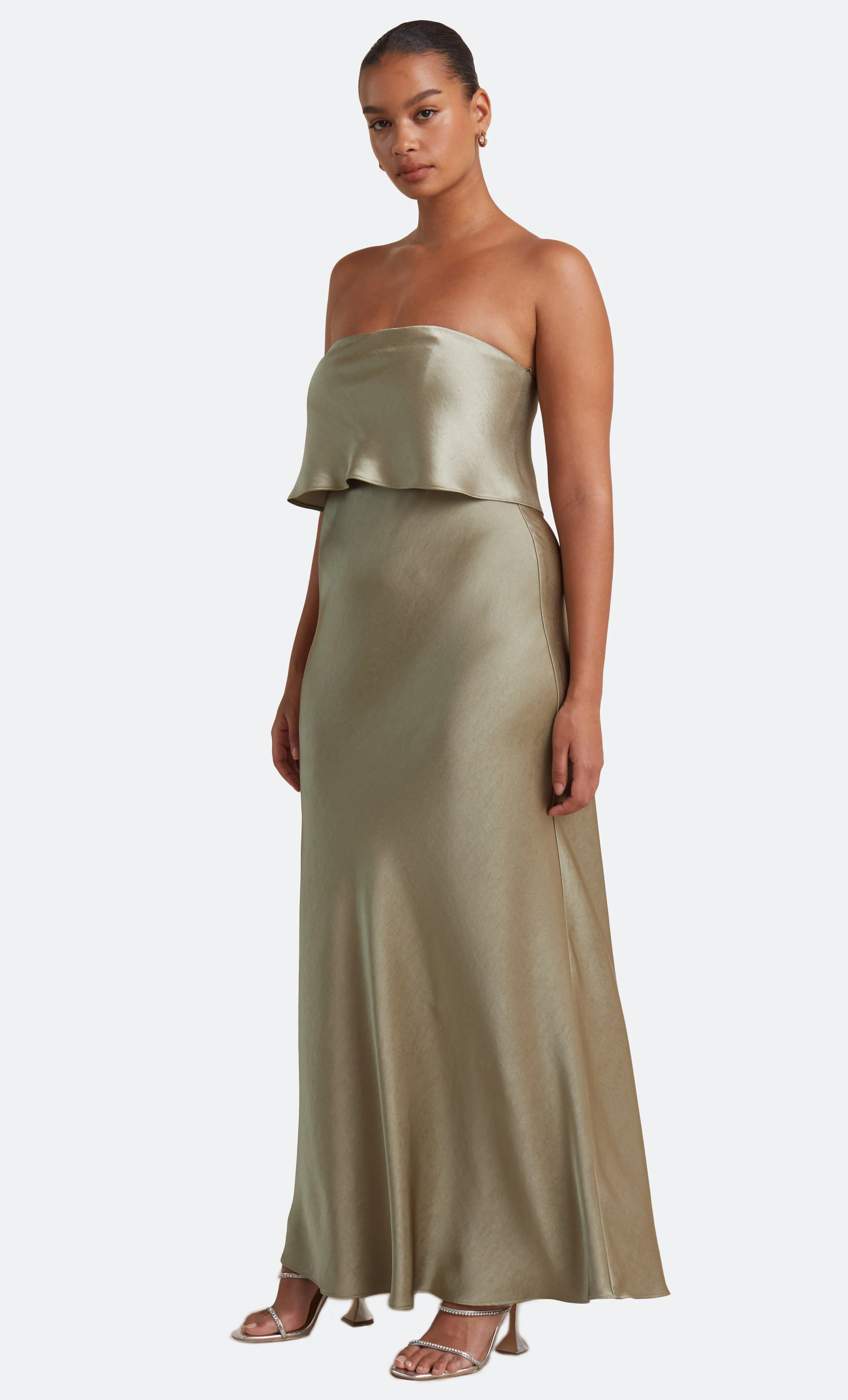 THE DREAMER OVERLAY DRESS - SAGE sold by bec + bridge product image thumbnail 3