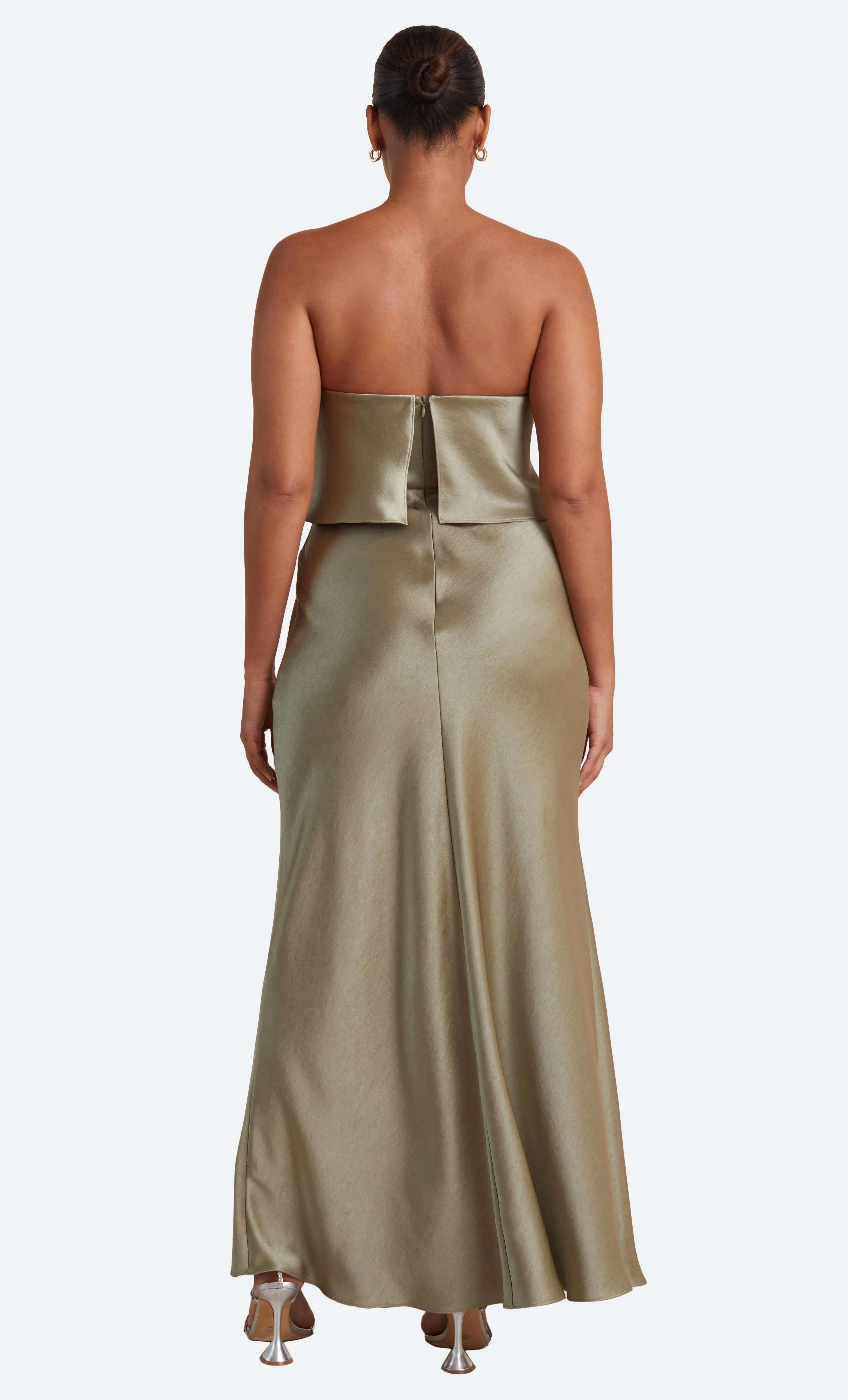 THE DREAMER OVERLAY DRESS - SAGE sold by bec + bridge product image thumbnail 5