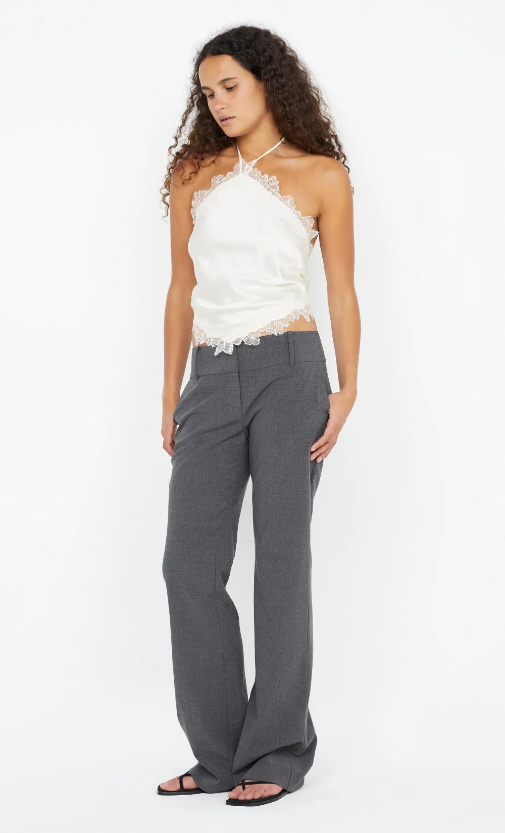 SIMONA HALTER TOP - IVORY sold by bec + bridge product image thumbnail 4