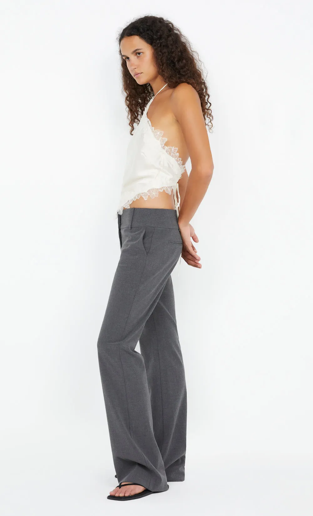 SIMONA HALTER TOP - IVORY sold by bec + bridge product image thumbnail 5