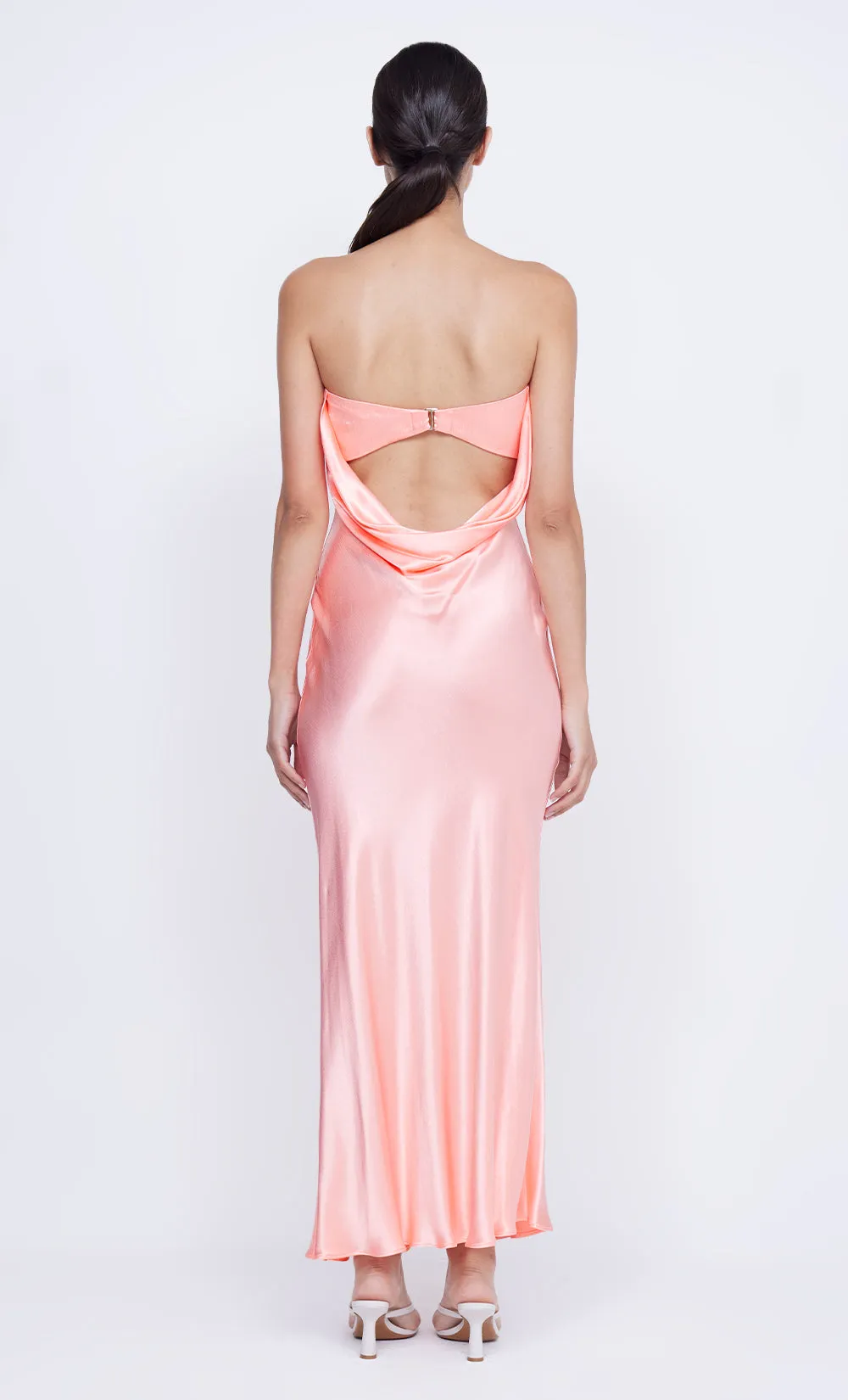 MOONDANCE STRAPLESS DRESS - CORAL sold by bec + bridge product image thumbnail 2