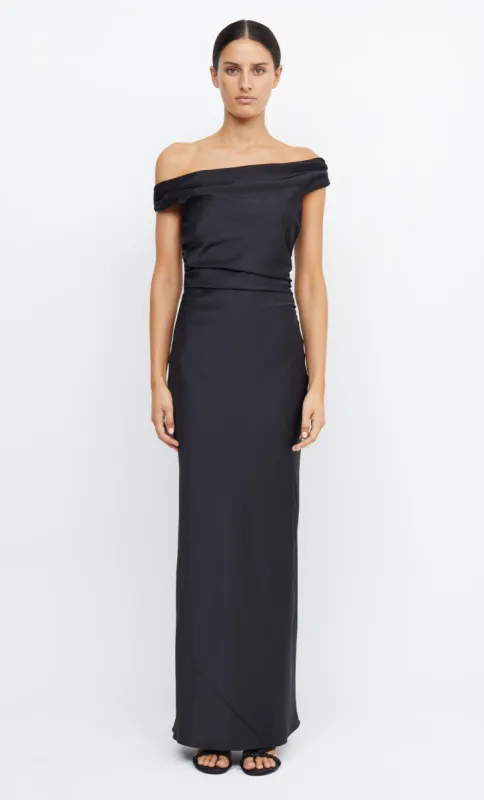 ETERNITY OFF SHOULDER MAXI - BLACK sold by bec + bridge