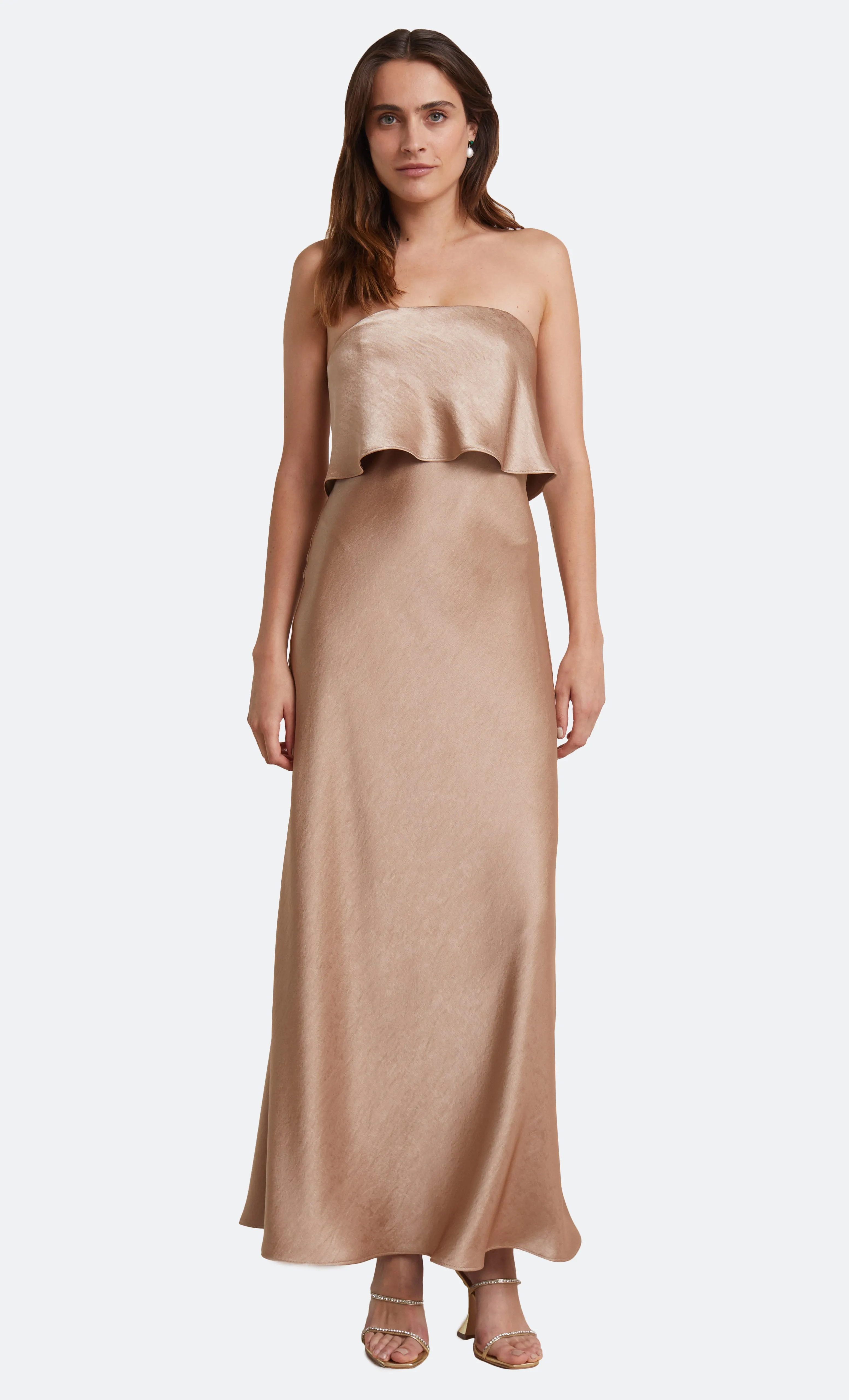 THE DREAMER OVERLAY DRESS - GOLDEN sold by bec + bridge product image thumbnail 3