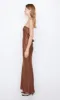 MOON DANCE STRAPLESS DRESS - CHOCOLATE sold by bec + bridge